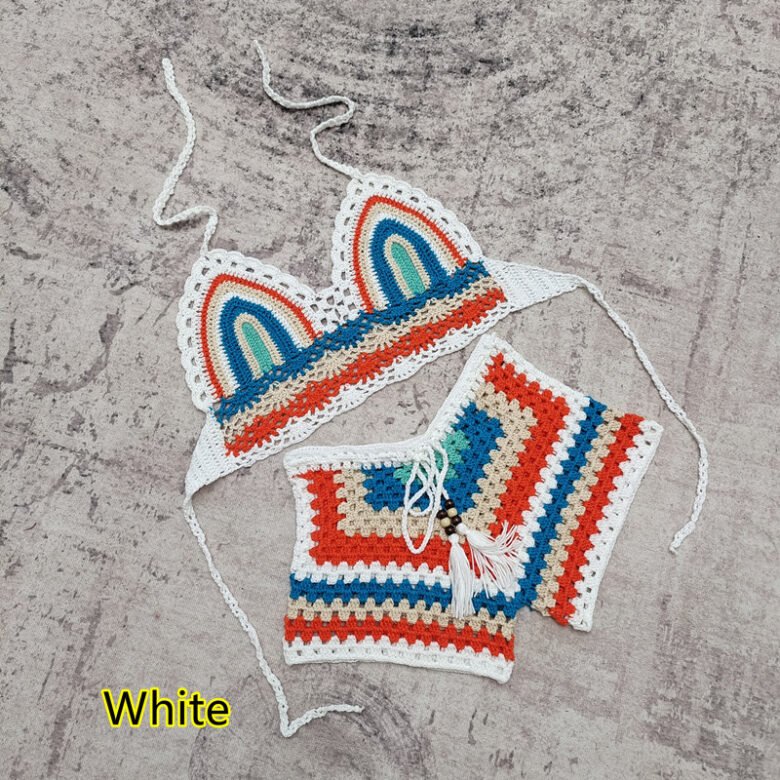 Crochet Bikini Multi Set Swimsuit - Image 7