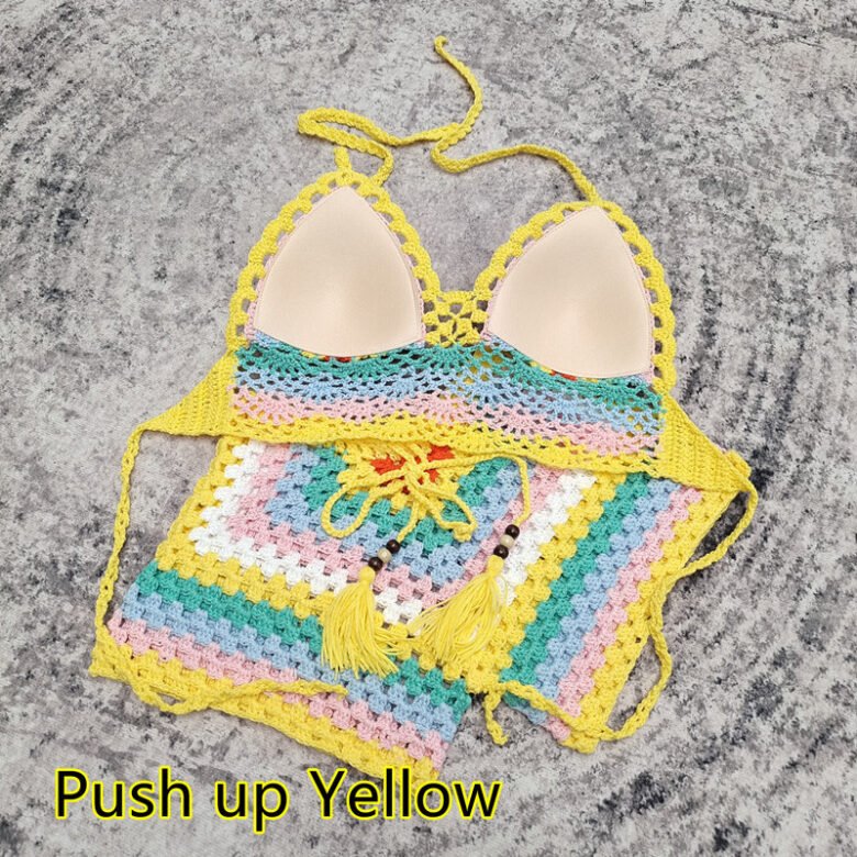 Crochet Bikini Multi Set Swimsuit - Image 4