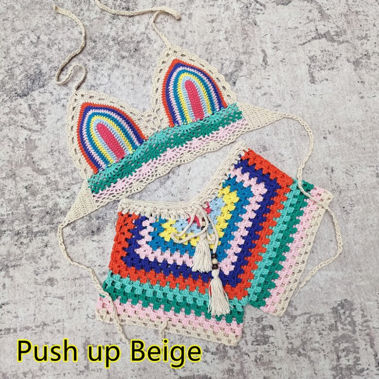Crochet Bikini Multi Set Swimsuit - Image 2
