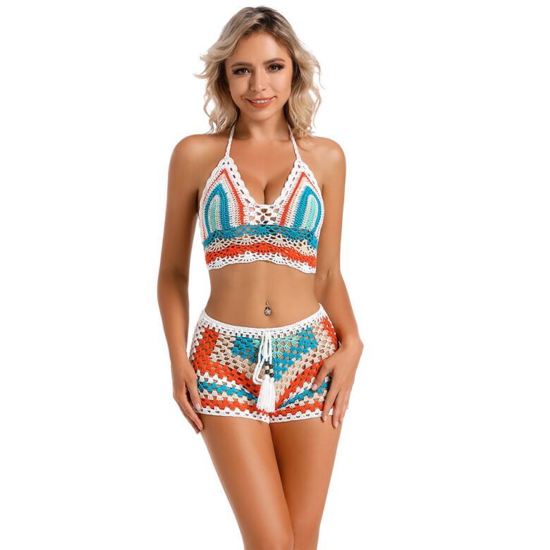 Crochet Bikini Multi Set Swimsuit - Image 8