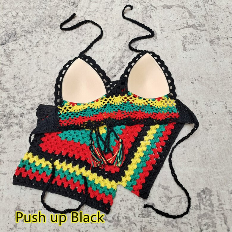 Crochet Bikini Multi Set Swimsuit - Image 10