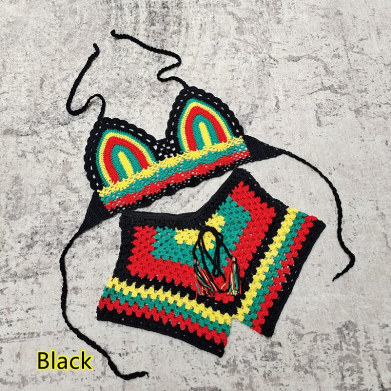 Crochet Bikini Multi Set Swimsuit - Image 9
