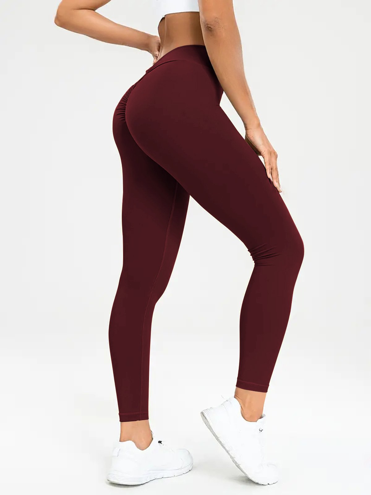 High Waist Women’s Yoga Pants – Tummy Control, Butt Lift, Stretchy Gym & Workout Leggings - Image 9