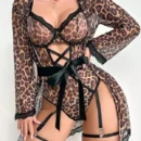 Mesh Camisole Nightgown Women